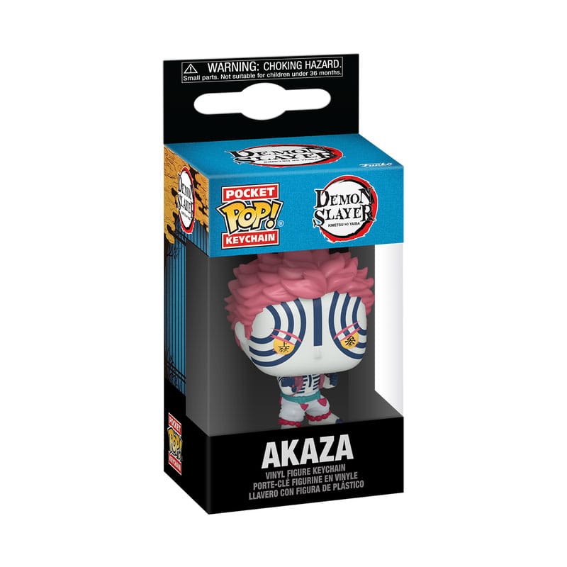 Funko Pop! - Llavero Akaza - Kimetsu No Yaiba - Demon Slayer