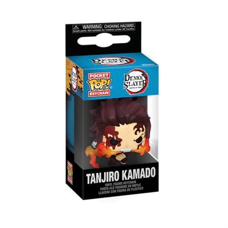 Funko Pop! - Llavero Tanjiro Kamado - Kimetsu No Yaiba - Demon Slayer