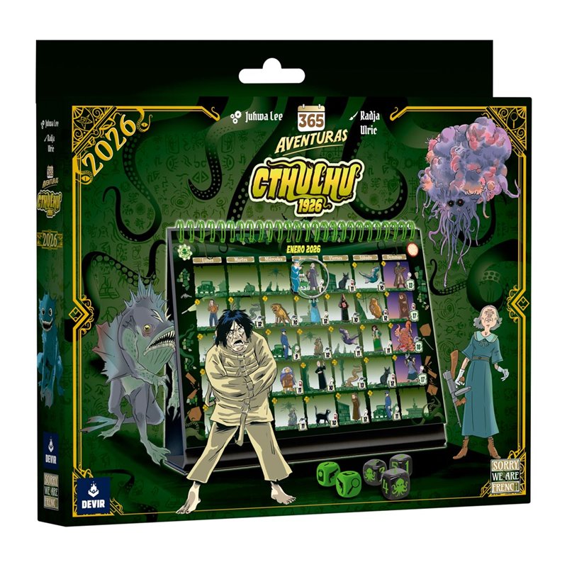 Calendario 365 Cthulhu: Mazmorras - Juego de mesa Calendario 365 Cthulhu: Mazmorras - Juego de mesa