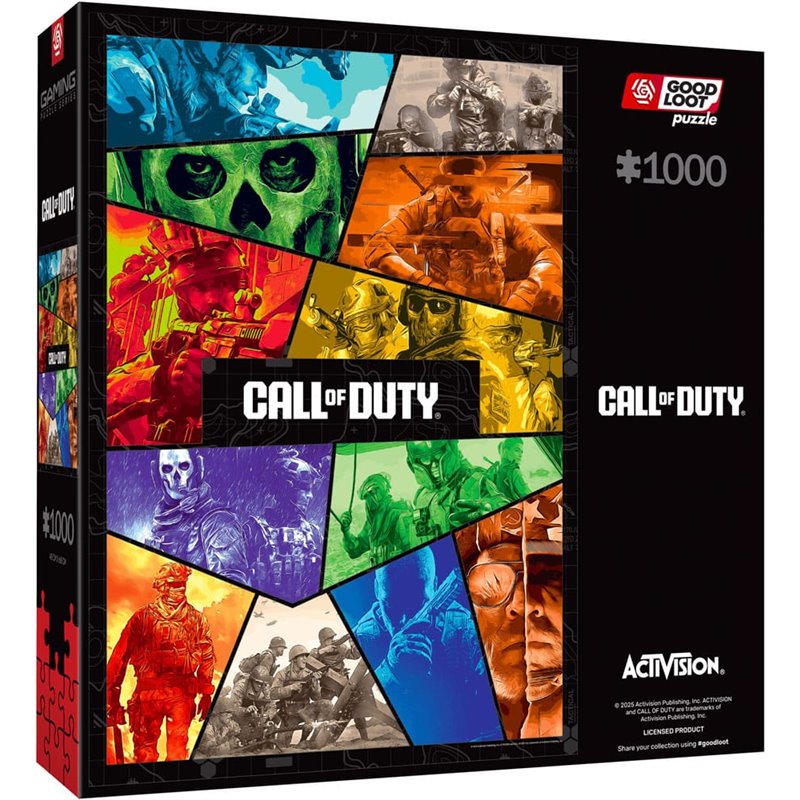 Puzzle Call of Duty Operators - 1000 Piezas Puzzle Call of Duty Operators - 1000 Piezas