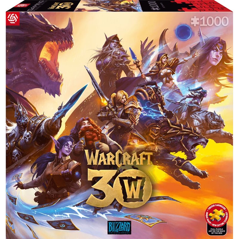 Puzzle World of Warcraft 30th - 1000 Piezas Puzzle World of Warcraft 30th - 1000 Piezas
