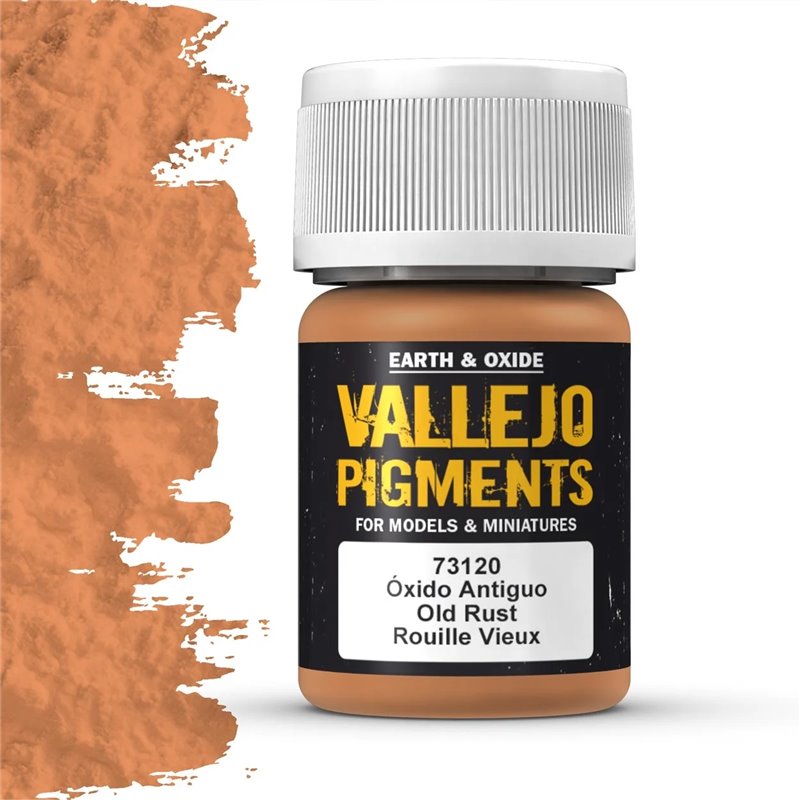 Pigmento Oxido Antiguo Vallejo 30ml - Old Rust Pigment Pigmento Oxido Antiguo Vallejo 30ml - Old Rust Pigment
