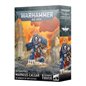 Ultramarines Marneus Calgar con Armadura de Antilochus