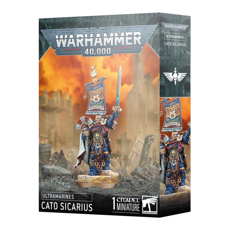 Space Marines Ultramarines - Cato Sicarius