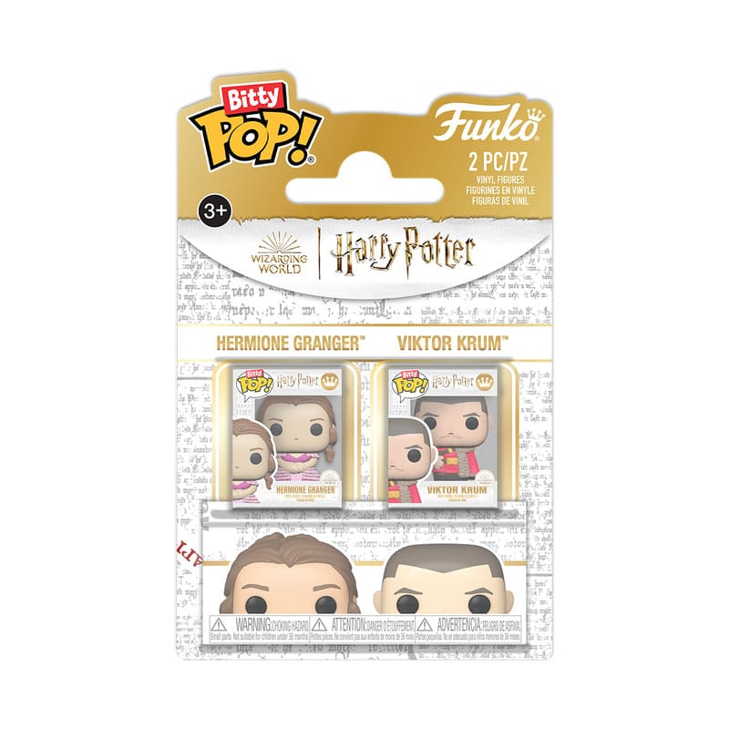 Funko Bitty Pop! Hermione Granger & Viktor Krum - Harry Potter Funko Bitty Pop! Hermione Granger & Viktor Krum - Harry Potter