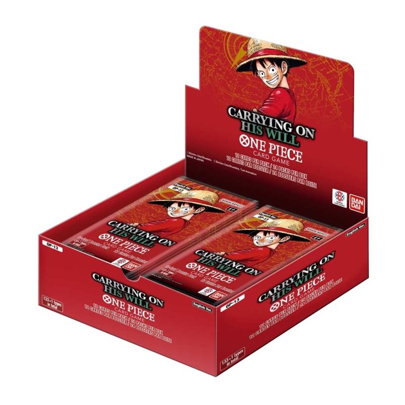 One Piece Card Game - Carrying On His Will - Sobre de Cartas OP-13
