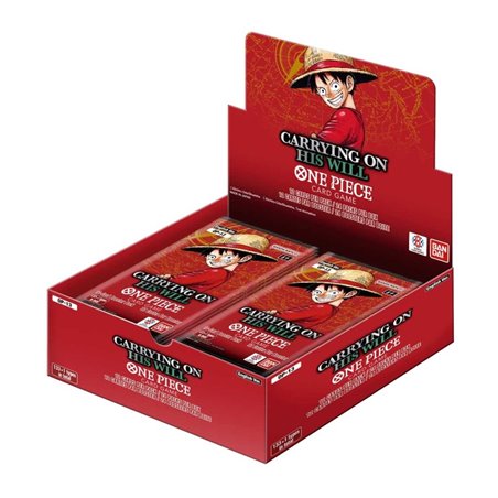 One Piece Card Game - Carrying On His Will - Sobre de Cartas OP-13