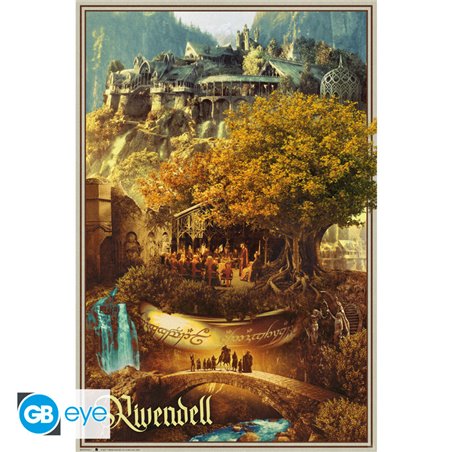 Maxi Poster Rivendell - El Señor de los Anillos