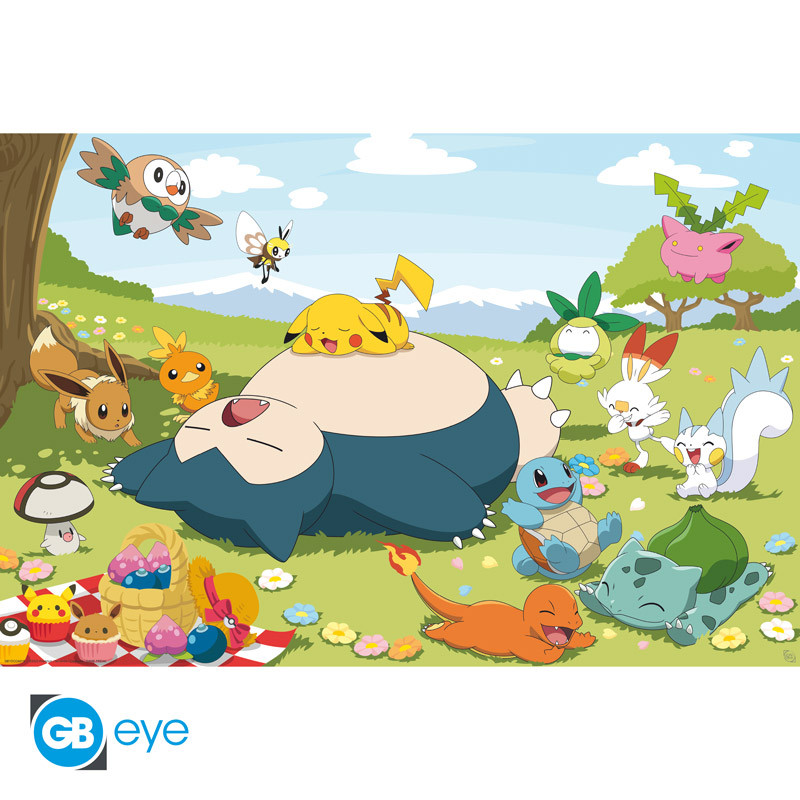 Maxi Poster Picnic Day - Pokémon Maxi Poster Picnic Day - Pokémon
