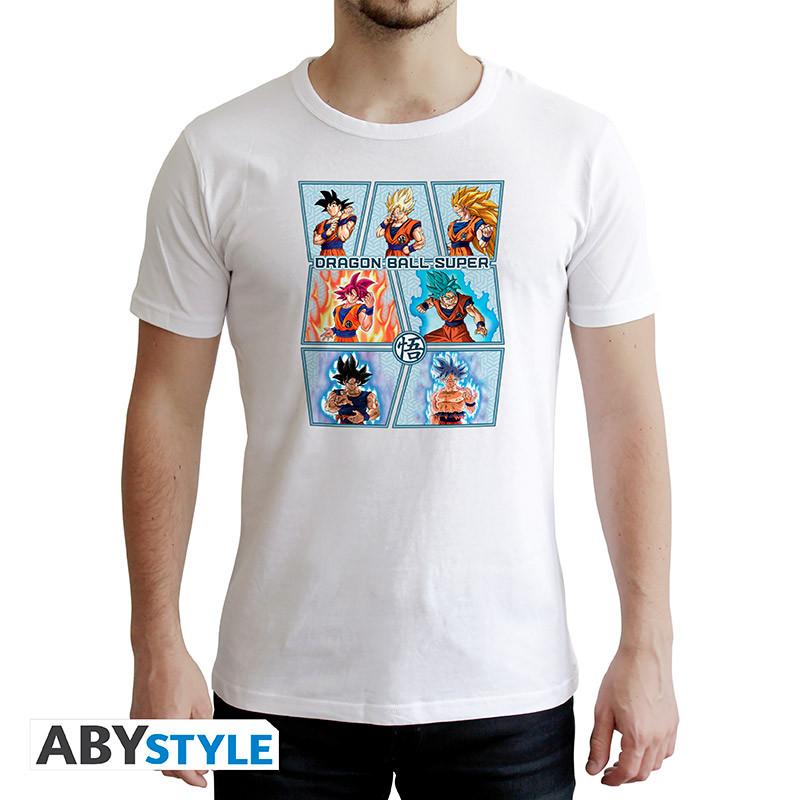 Camiseta Goku Transformaciones - Dragon Ball Camiseta Goku Transformaciones - Dragon Ball
