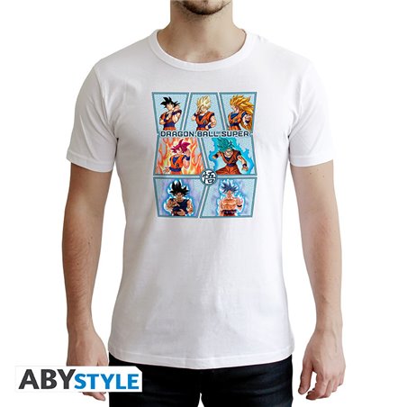Camiseta Goku Transformaciones - Dragon Ball