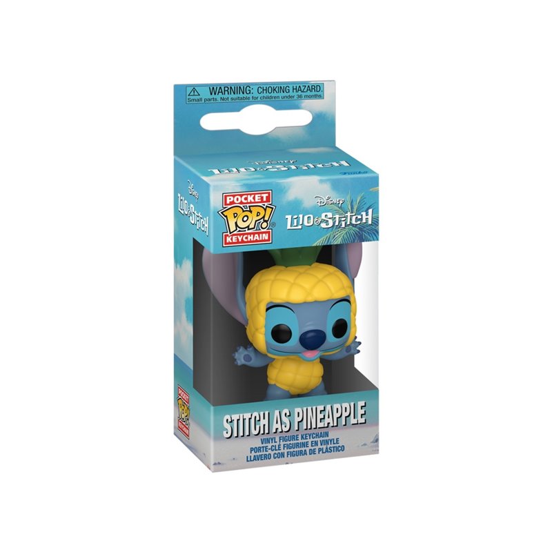 Funko Pop! - Llavero Stitch as Pineapple - Lilo & Stitch - Disney Funko Pop! - Llavero Stitch as Pineapple - Lilo & Stitch - Disney