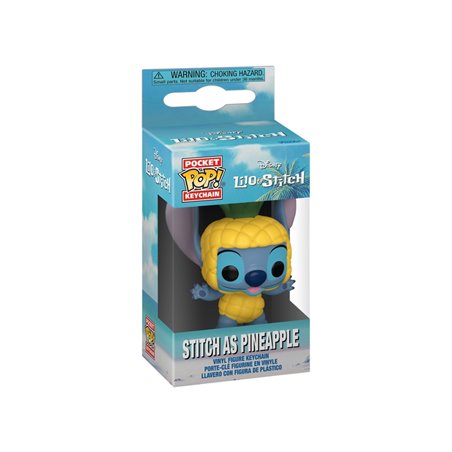 Funko Pop! - Llavero Stitch as Pineapple - Lilo & Stitch - Disney