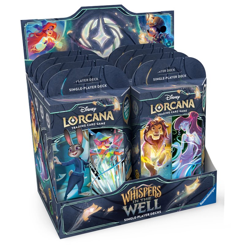 Disney Lorcana Card Game - Whispers in the Well - Starter Deck Disney Lorcana Card Game - Whispers in the Well - Starter Deck
