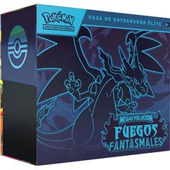 Pokemon Megaevolución: Fuegos Fantasmales - Caja de Entrenador Élite Castellano