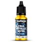 Amarillo Radiante Airbrush - Radiant Yellow - True Metallic Metal - Pintura Vallejo