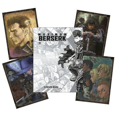 Maximum Berserk 21 Edición Portada Alternativa + Postales