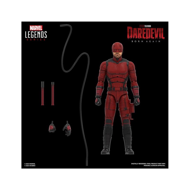 Figura Daredevil - Marvel Legends Series Hasbro - Daredevil: Born Again 15 cm