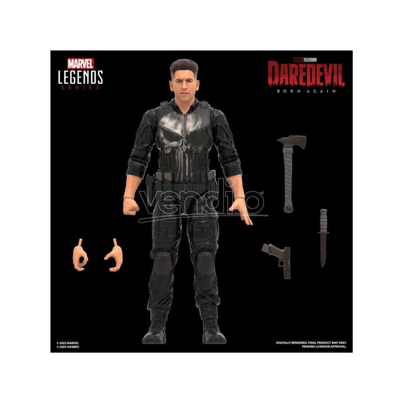 Figura Punisher - Marvel Legends Series Hasbro - Daredevil: Born Again 15 cm Figura Punisher - Marvel Legends Series Hasbro - Daredevil: Born Again 15 cm