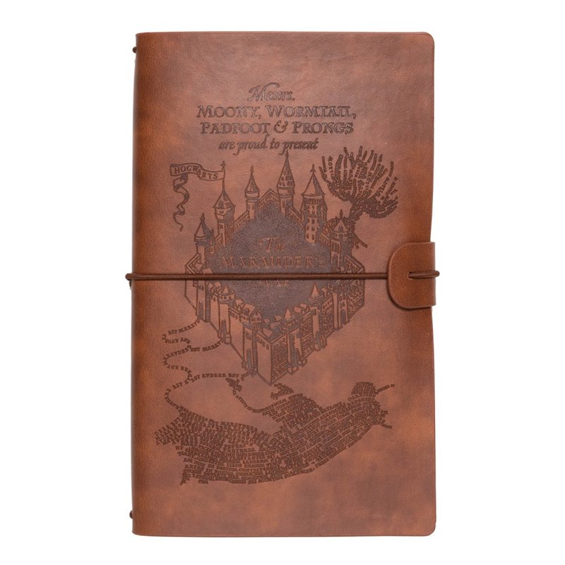 Libreta Cuaderno de Viaje Mapa del Merodeador - Harry Potter Libreta Cuaderno de Viaje Mapa del Merodeador - Harry Potter