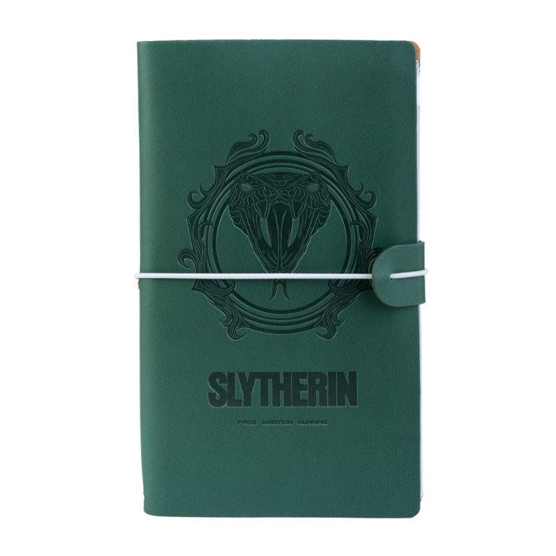 Libreta Cuaderno de Viaje Slytherin - Harry Potter