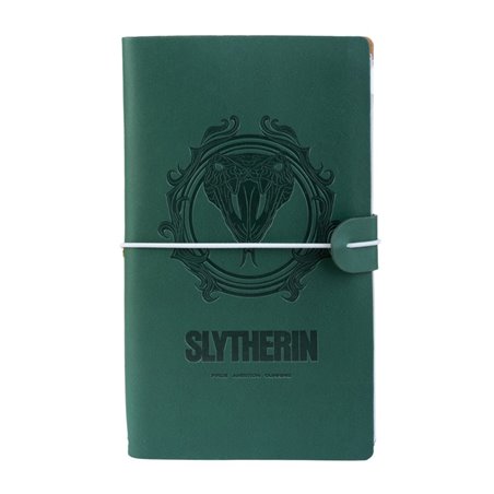Libreta Cuaderno de Viaje Slytherin - Harry Potter