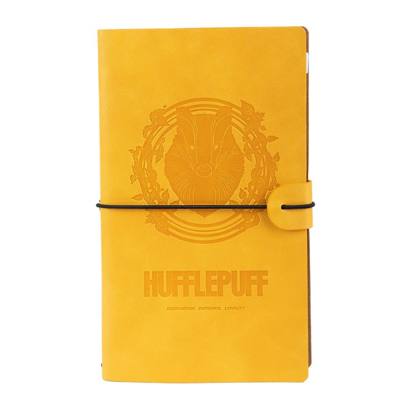 Libreta Cuaderno de Viaje Hufflepuff - Harry Potter Libreta Cuaderno de Viaje Hufflepuff - Harry Potter