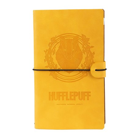Libreta Cuaderno de Viaje Hufflepuff - Harry Potter