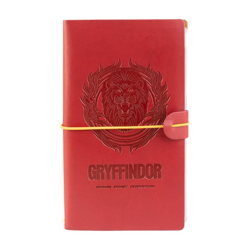 Libreta Cuaderno de Viaje Gryffindor - Harry Potter
