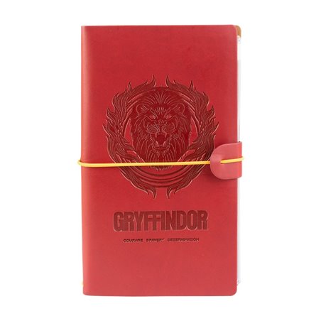 Libreta Cuaderno de Viaje Gryffindor - Harry Potter