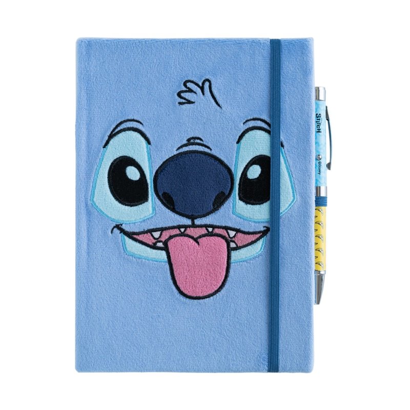 Libreta Cuaderno Premium A5 con Bolígrafo Stitch - Disney