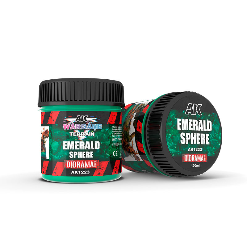 Emerald Sphere 100 ml Terrains Textura - Pintura AK Interactive Emerald Sphere 100 ml Terrains Textura - Pintura AK Interactive