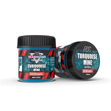 Turquoise Mine 100 ml Terrains Textura - Pintura AK Interactive