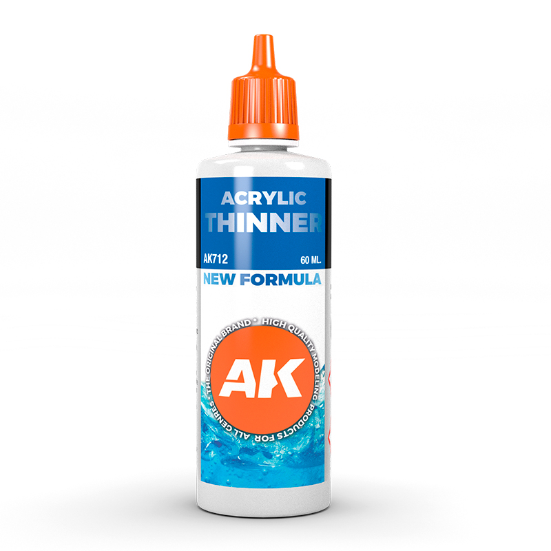 Acrylic Thinner 60 ml - Pintura AK Interactive Acrylic Thinner 60 ml - Pintura AK Interactive