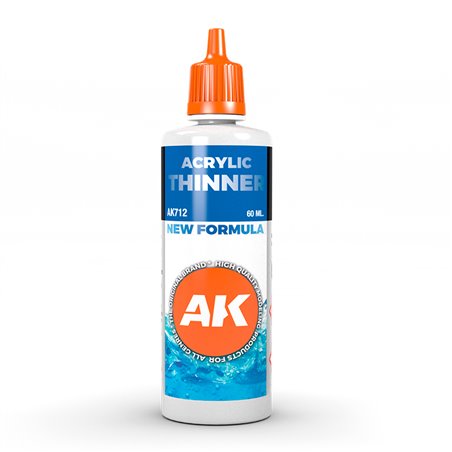 Acrylic Thinner 60 ml - Pintura AK Interactive