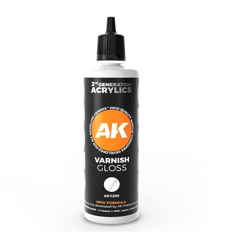 Varnish Gloss - Barniz Brillo 100 ml - Pintura AK Interactive