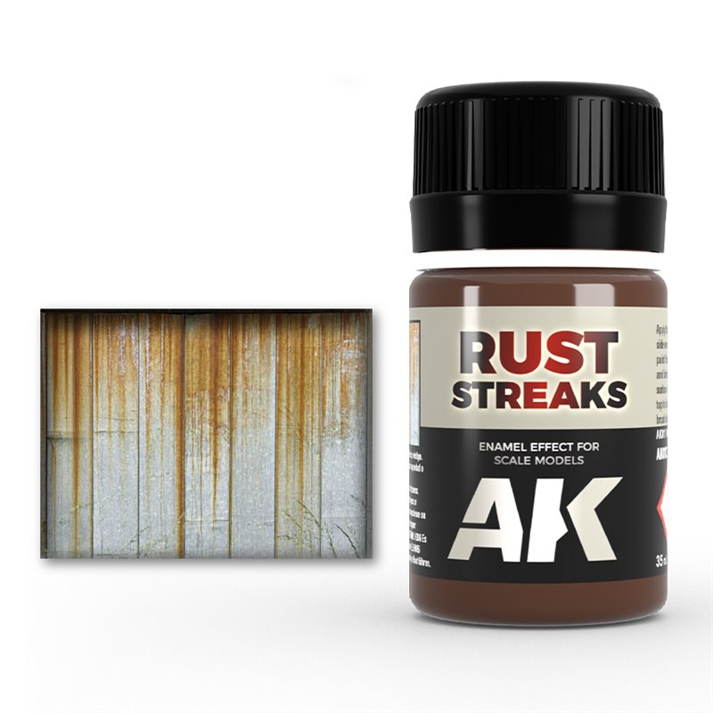 Rust Streaks Effect - Manchas de Óxido - AK Interactive