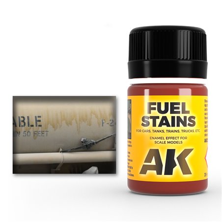 Fuel Stains Effect - Manchas de Combustible - AK Interactive