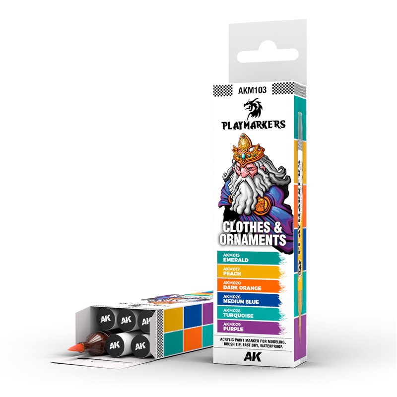 Playmarkers Set Clouds & Ornaments - Pintura AK Interactive Playmarkers Set Clouds & Ornaments - Pintura AK Interactive