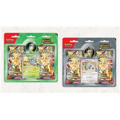 Pokemon Megaevolución Heroes Ascendentes - Pack de 2 Sobres + Moneda Castellano