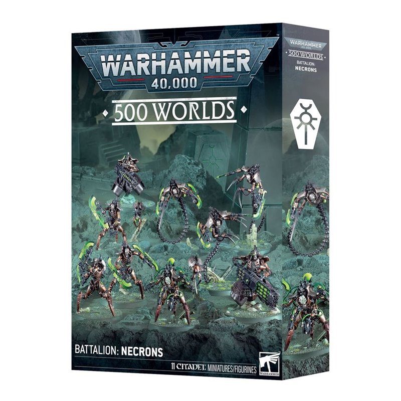 500 Worlds Batallón de Necrones
