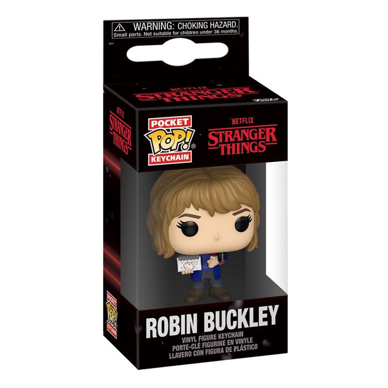 Funko Pop! Keychain Robin Buckley - Stranger Things Figura Llavero Funko Pop! Keychain Robin Buckley - Stranger Things Figura Llavero