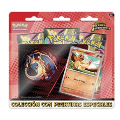Pokemon Megaevolución Heroes Ascendentes - Pack Colección con Pegatinas Especiales Castellano