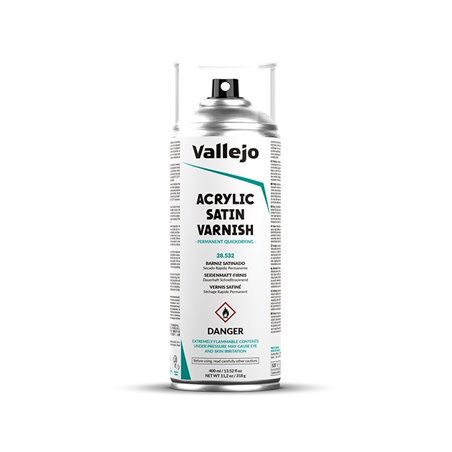 Spray Barniz Satinado - Pintura Vallejo