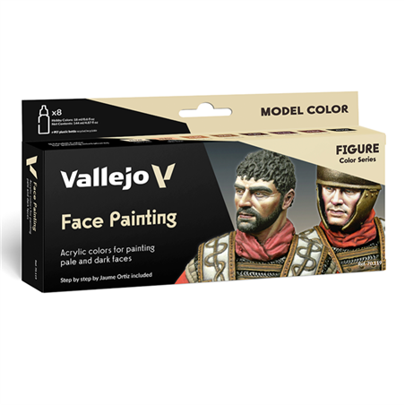 Face Painting - Piel y Caras Paint Set - Game Color Pintura Vallejo