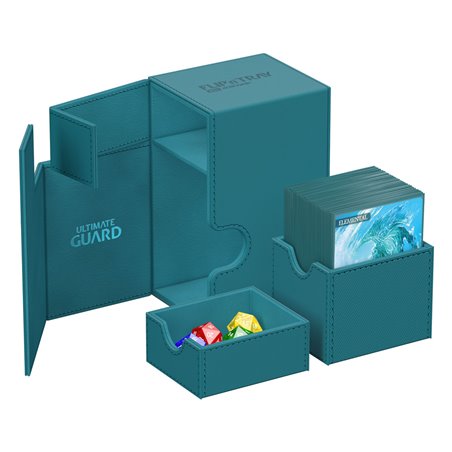 Twin Flip`n`Tray 80+ Caja de Cartas XenoSkin Gasolina