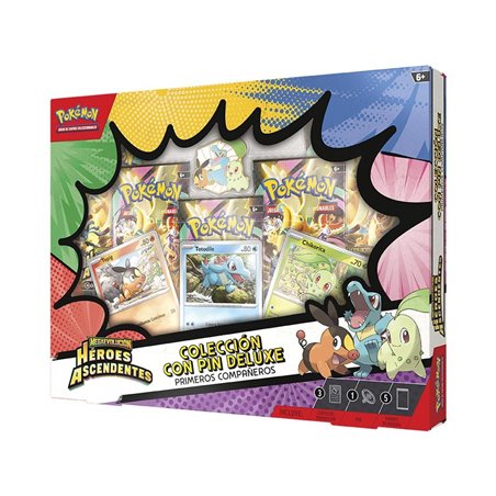 Pokemon Megaevolución Heroes Ascendentes - Pack Pin Deluxe Castellano
