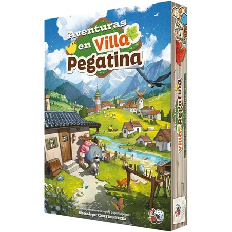 Aventuras en Villa Pegatina - Juego de Mesa