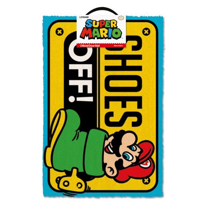 Alfombra Felpudo Super Mario 40x60 cm Alfombra Felpudo Super Mario 40x60 cm