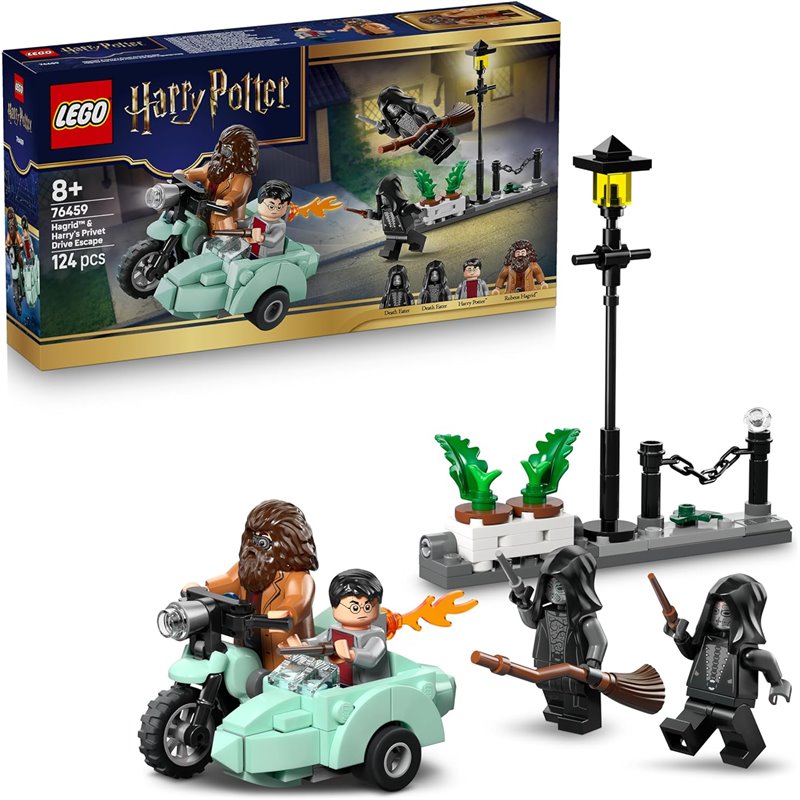 LEGO Harry Potter - Hagrid y Harry: Huida de Privet Drive LEGO Harry Potter - Hagrid y Harry: Huida de Privet Drive